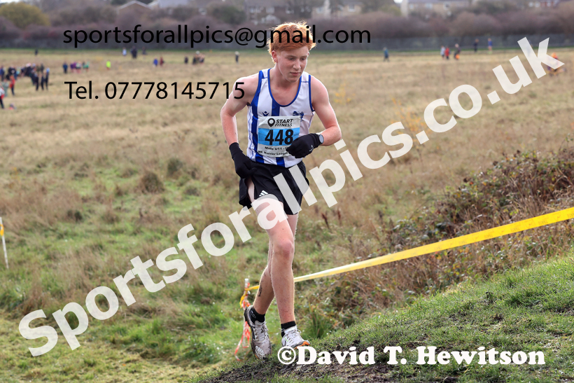 Mens Under-17s 2025 Start Fitness NEHL, Wrekenton, Gateshead, Sunday, November 23rd. Photo: David T. Hewitson/Sports for All Pics
